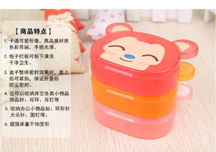 义乌商贸城中的温馨守护 卡通透明小熊药盒的日用品贸易新篇章